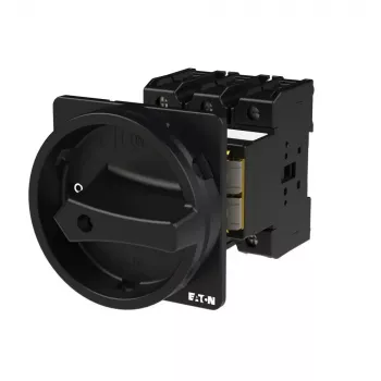 Eaton P3-100/V/SVB-sw hoofdschakelaar, 3-polig + N, 100 A, 690 V AC, IP65, zwarte draaigreep 064976