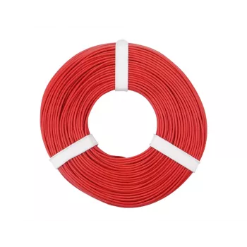 Donau Elektronik 125-050 Litze aansluitdraad 0,25 mm² rood 50 m