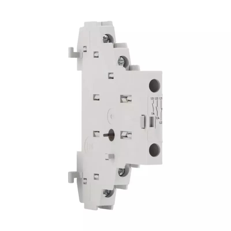Eaton NHI21-PKZ0 hulpcontactblok, 2NO+1NC, zijdelingse montage, schroefklemmen, wit 072894