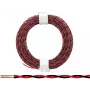 Donau Elektronik 210-10 Litze 2 x 0,04 mm² rood/zwart 10 m