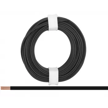 Donau Elektronik 218-11 Litze 2 x 0,14 mm² zwart 5 m