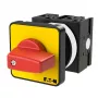 Eaton T0-2-1/E-RT 3-polige nokkenschakelaar 20 A, IP65, rood/geel 011082
