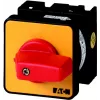 Eaton T0-2-1/E-RT 3-polige nokkenschakelaar 20 A, IP65, rood/geel 011082