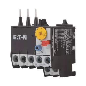 Eaton ZE-0.4 thermische overbelastingsbeveiliging, 0,25-0,4A, 690V AC, 3-polig, 1NO+1NC, klasse 10A, directe montage 014300
