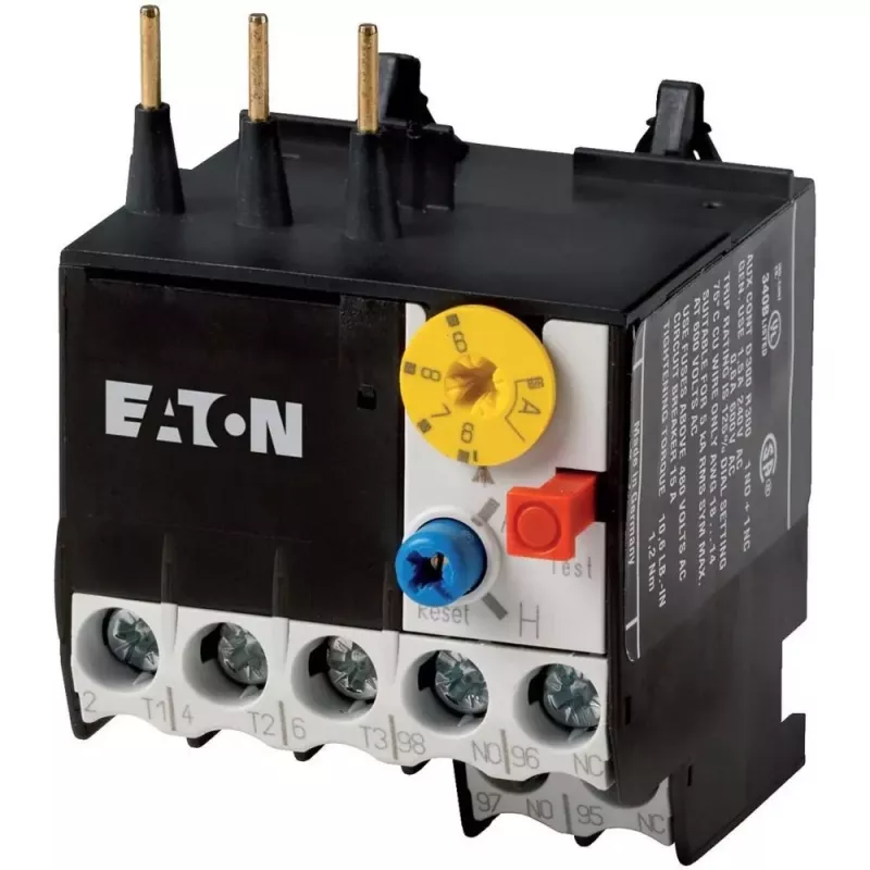 Eaton ZE-9 motorbeveiligingsrelais 6-9 A, 3-polig, klasse 10A, 1NO+1NC