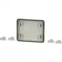 Eaton FL2-X flens voor CI-serie behuizing, 187,5 mm breed, grijs
