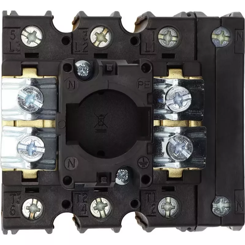 Eaton P3-100/EA/SVB/N hoofdschakelaar 100A 3P+N inbouwmontage 019890