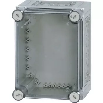Eaton CI23E-150 geïsoleerde polycarbonaat behuizing met metrische voorstansen, IP65, grijs 021943