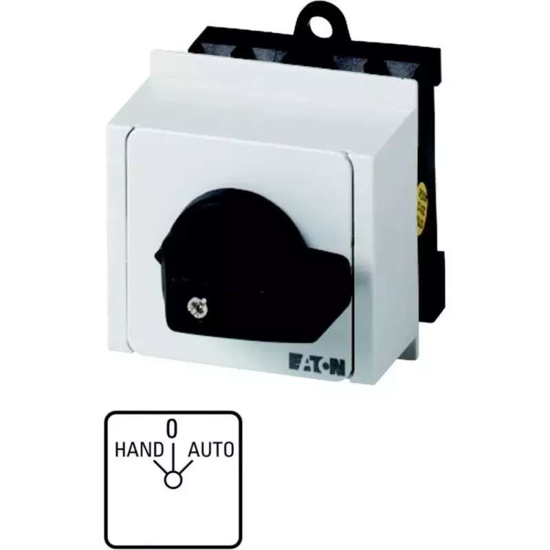 Eaton T0-1-15431/IVS 1-polige tuimelschakelaar, zwart/wit 026991