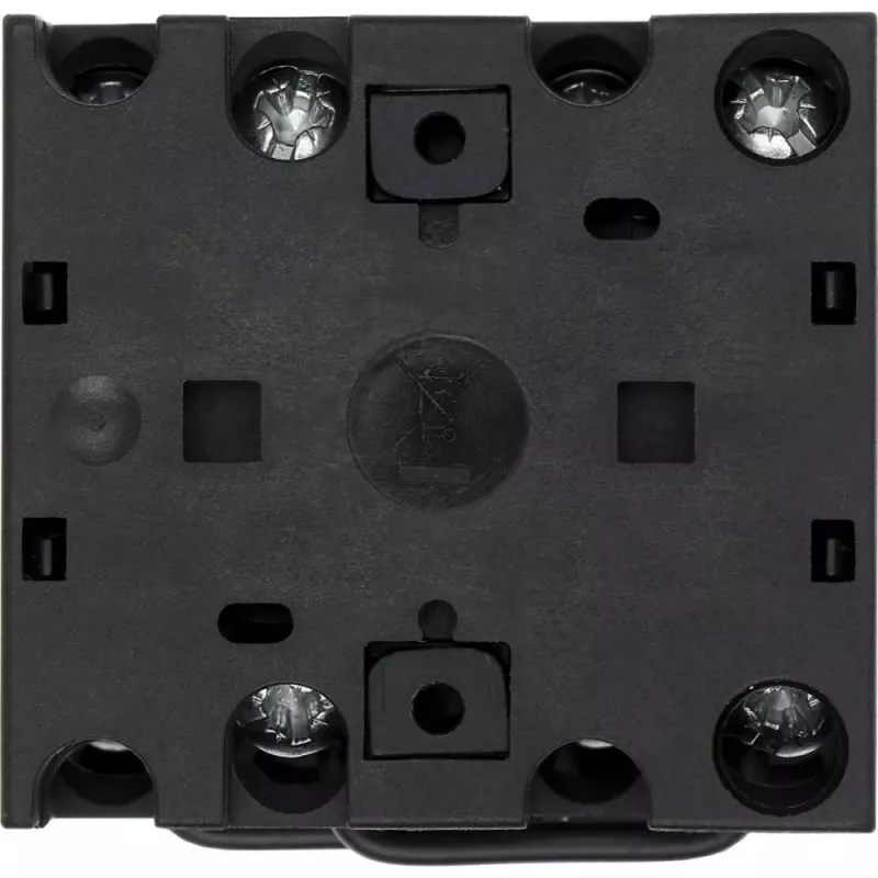 Eaton T0-4-8213/E 4-polige nokkenschakelaar 20A 690V IP65 zwarte draaigreep 031726