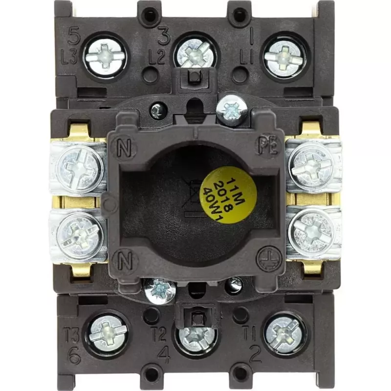 Eaton P1-25/EA/SVB 3-polige draaischakelaar, oranje/rood 041097