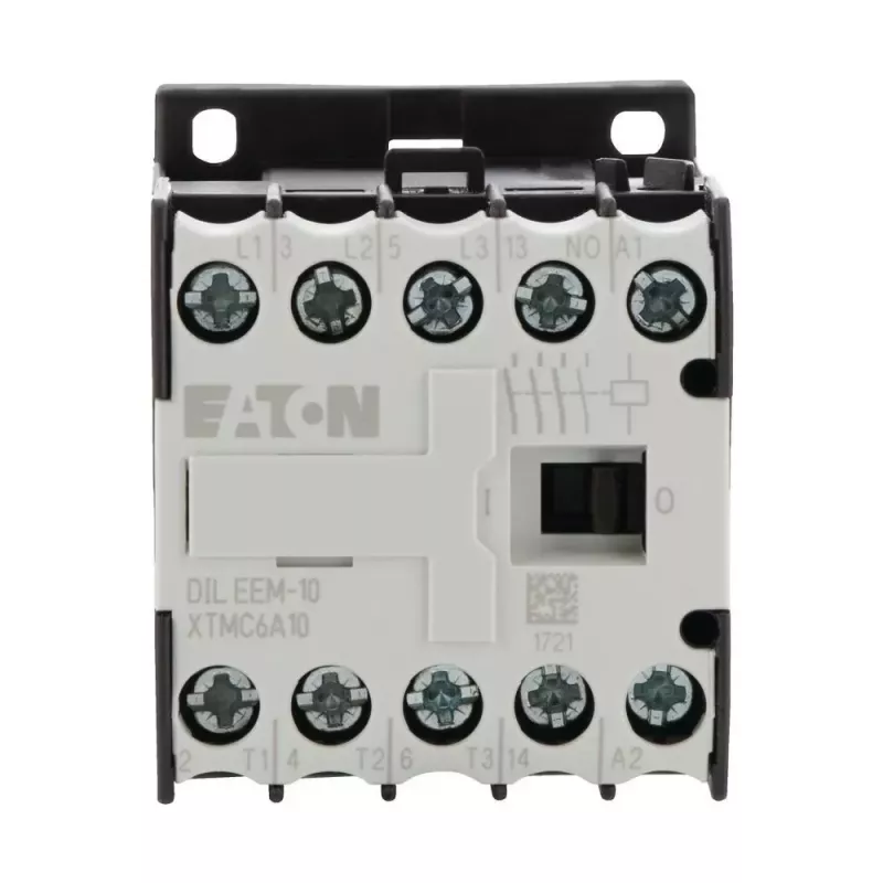 Eaton DILEEM-10-G 24V DC hulpcontactor, 1NO, 690V, zwart/wit 051643