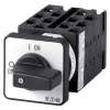 Eaton T0-6-15866/E 3-polige nokkenschakelaar 20A 690V AC IP65 front zwart/zilver 055460