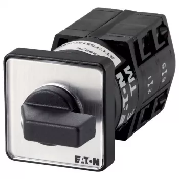 Eaton TM-2-8241/E tuimelschakelaar, 1-polig, 16 A, 250 V AC, paneelmontage, zwart metaal 065386