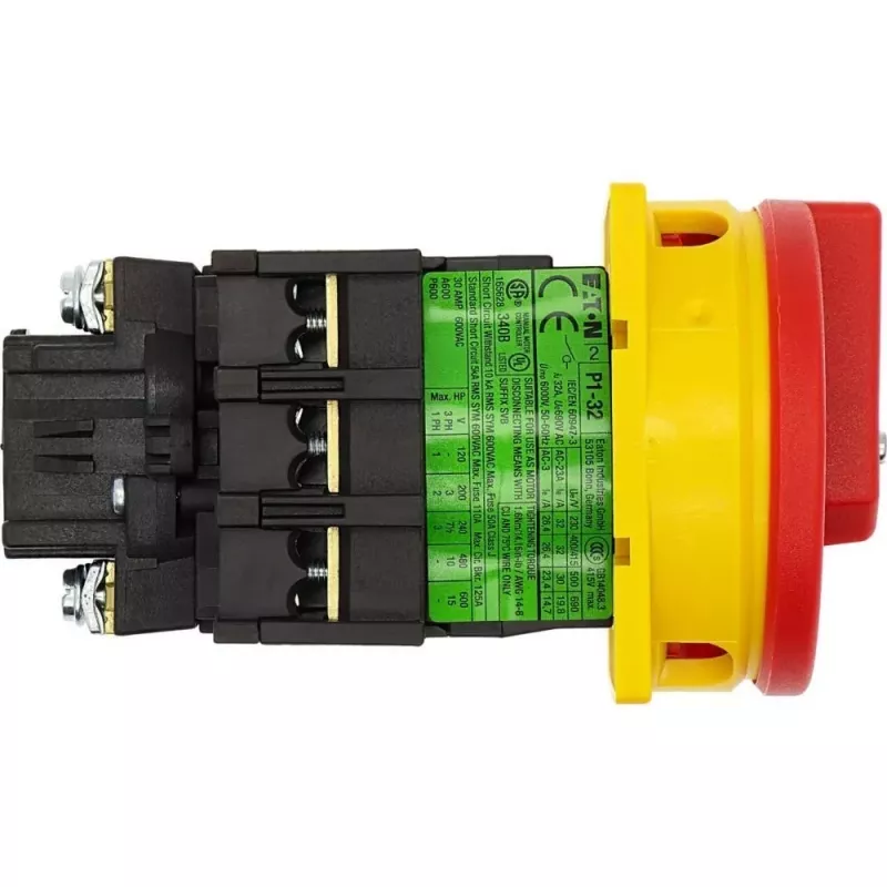 EATON P1-32/EA/SVB hoofdschakelaar 3-polig 32A opbouwmontage noodstopfunctie 081438