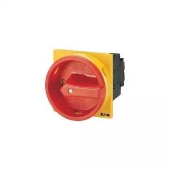 Eaton T0-1-102/EA/SVB nokkenschakelaar, 1-polig, 2 standen, 20 A, 690 V AC, zwarte greep, IP65 front 091078