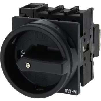 Eaton P1-32/EA/SVB-SW/N 3-polige hoofdschakelaar 32 A, IP65, zwart 093452