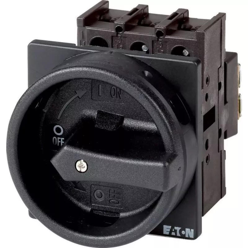 Eaton P1-32/EA/SVB-SW/N schakelaar, 3-polig, zwart 093452