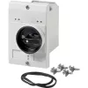 Eaton lege behuizing met draaischakelaar E-PKZ0-G, opbouwmontage, 129 x 85 x 80 mm, grijs 072907