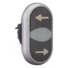 Eaton M22-DDL-S-X226/X26 dubbele drukknop, verlicht, met opschrift 105227