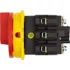 Eaton P3-100/EA/SVB 100 A 3-polige vergrendelbare hoofdschakelaar, rood/geel