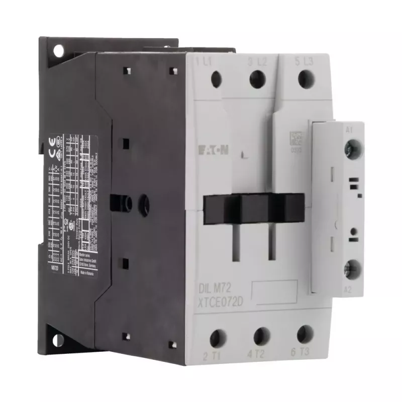 Eaton DILM72(RDC24) vermogensschakelaar, 3-polig, 72 A, 24 V DC spoel 107671