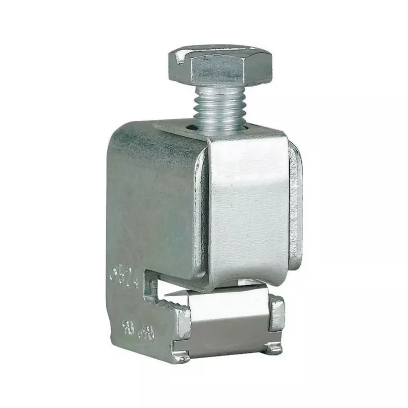 Eaton 107190 geleideraansluitklem 16-120 mm² voor 5 mm stroomrail, schroefaansluiting, grijs