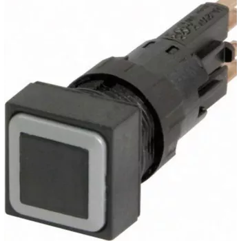 Eaton RMQ16 drukknop-aandrijving, verzonken, zwart, 16 mm, momentcontact, niet verlicht 086788