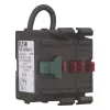 Eaton M22-K02SMC10 vermogensrelais, 2 NC, frontmontage, schroefklemmen, zwart 121474