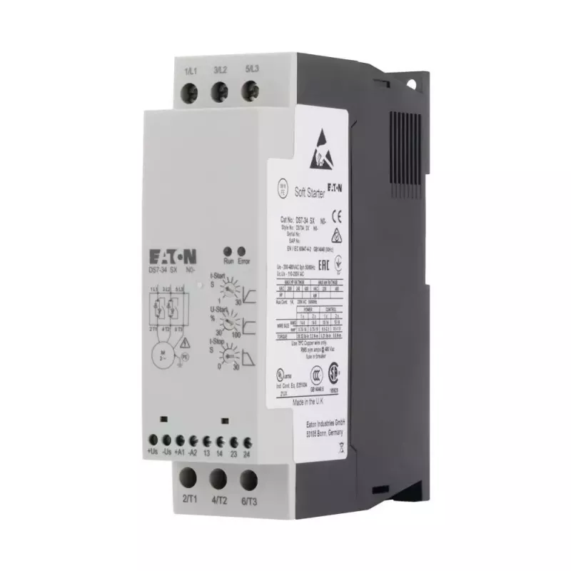 Eaton DS7-342SX032N0-N softstarter, 50/60 Hz, grijs 134932