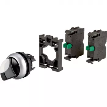 Eaton M22 sleutelschakelaar, 2 standen, vergrendelend, 2 NO contacten, zwart 110922