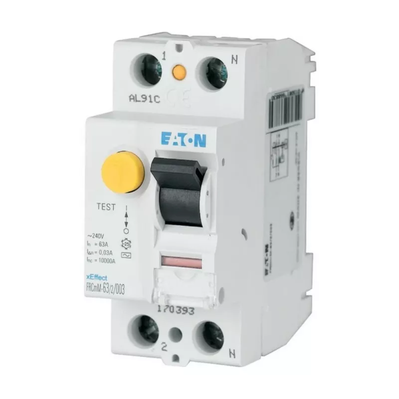 Eaton Y7-170431 FRCMM-25/2/003-A aardlekschakelaar, 2-polig, 25 A, 30 mA, type A