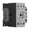 Eaton DILM38-10(RDC24) 3-polige vermogensschakelaar, 38 A AC-3, 24 V DC spoel, 1 NO hulpcontact 112442