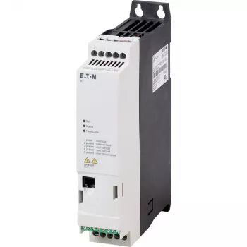 Eaton DE1-343D6FN-N20N frequentieomvormer, 0,75 kW, 380-480 V, 3-fasen, IP20, zwart/wit 174335