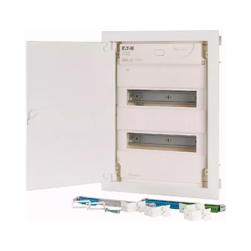 Eaton KLV-24UPP-F multimedia-verdeelkast, inbouw, 24 modules, witte deur 178800
