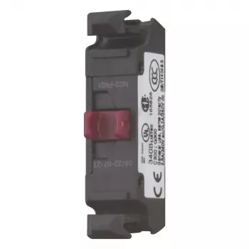 Eaton M22-FK01 vlak achter contactelement, 1 NC, schroefklemmen, frontmontage 180791