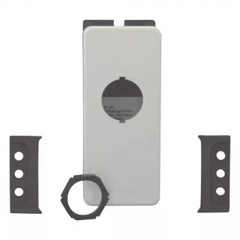 EATON M22-FI1 opbouwbehuizing, 1 bedieningspunt, grijs/zwart, IP66/IP67/IP69K