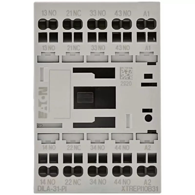EATON DILA-31 hulprelais, 230 V 50 Hz / 240 V 60 Hz spoel, 3NO+1NC, 4 A 199209
