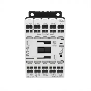 Eaton DILA-31 hulprelais, 24 V DC spoel, 3NO+1NC, 4-polig 199213