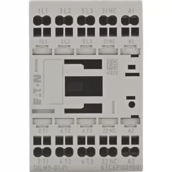 Eaton DILM9-01(24VD) vermogensrelais, 3-polig, 9 A, 24 V DC spoel 199238