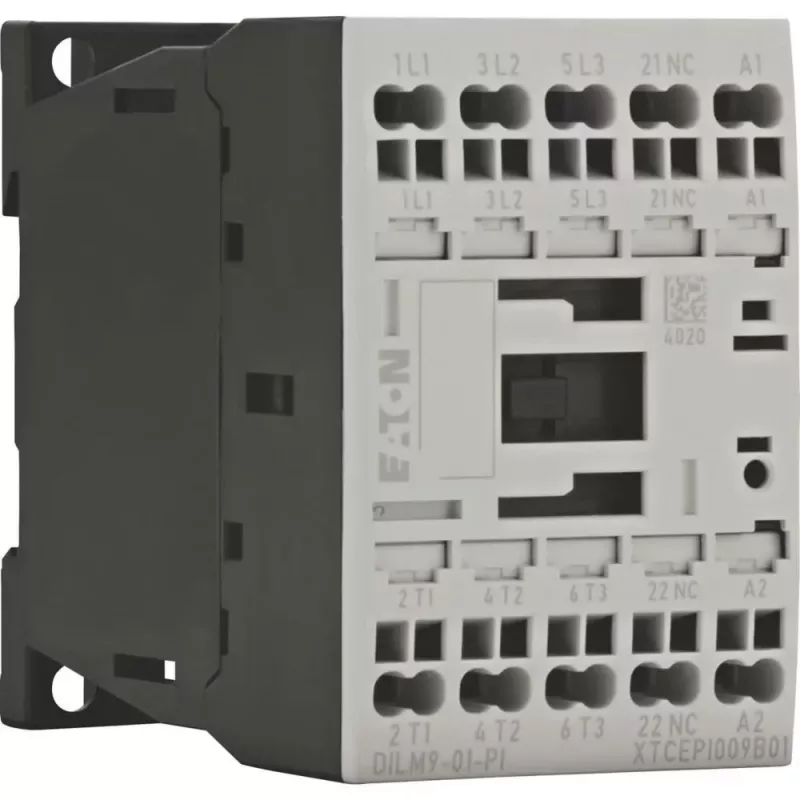 Eaton DILM9-01(24VD) vermogensrelais, 3-polig, 9 A, 24 V DC spoel 199238