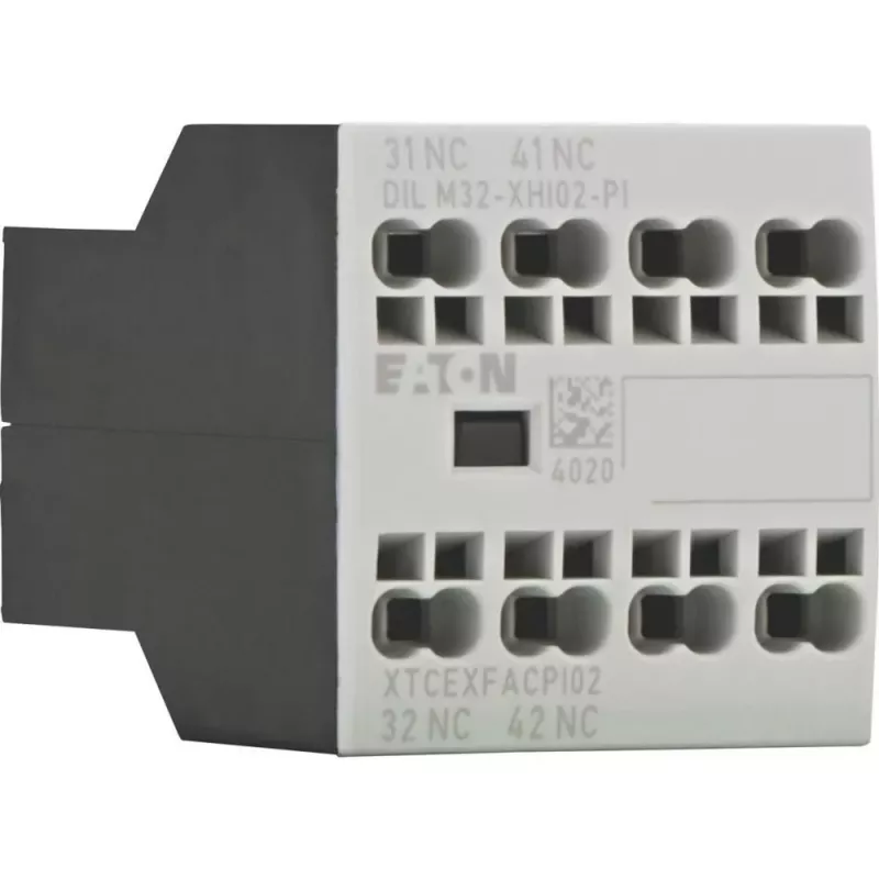 Eaton DILM32-XHI02-PI hulpcontactblok, 2 NC, 4 A, frontmontage 199310