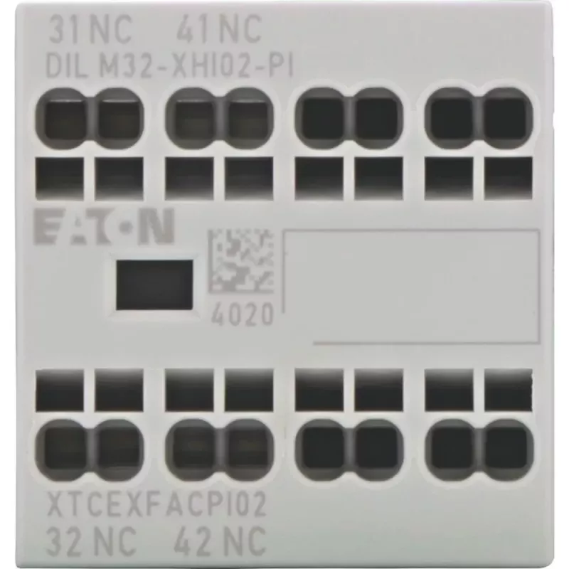 Eaton DILM32-XHI02-PI hulpcontactblok, 2 NC, 4 A, frontmontage 199310