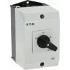 Eaton T0-4-8410/I1 3-polige AAN-UIT tuimelschakelaar, 20 A, frontmontage, zwart/wit 207140