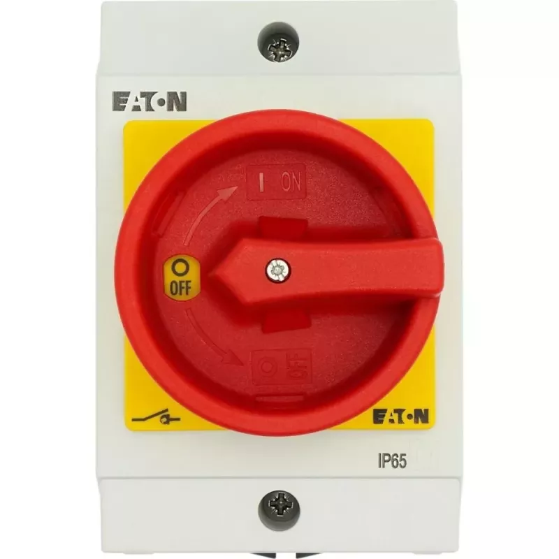 Eaton T0-2-15679/I1/SVB hoofdschakelaar 20A 3-polig opbouw noodstop 207149