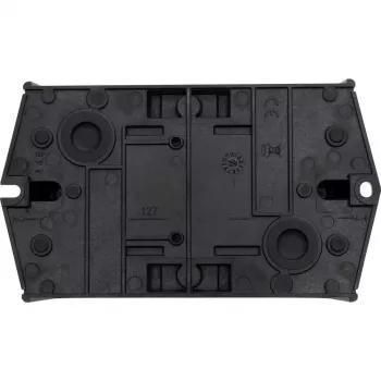 Eaton T0-4-8344/I1/SVB nokschakelaar, 4-polig, 20 A, 690 V, 3 standen, frontmontage, zwarte greep 207163