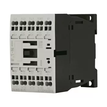EATON DILM15 contactor, 3-polig, 15 A, 230 V 50 Hz / 240 V 60 Hz spoel, 1NO+1NC 199249