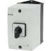 Eaton 207537 3-polige draaischakelaar, 20 A, 690 V, frontmontage, zwart/wit