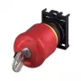 Eaton M22-PVS/K01 noodstopknop, sleutelontgrendeling, 1 verbreekcontact, frontmontage 216514