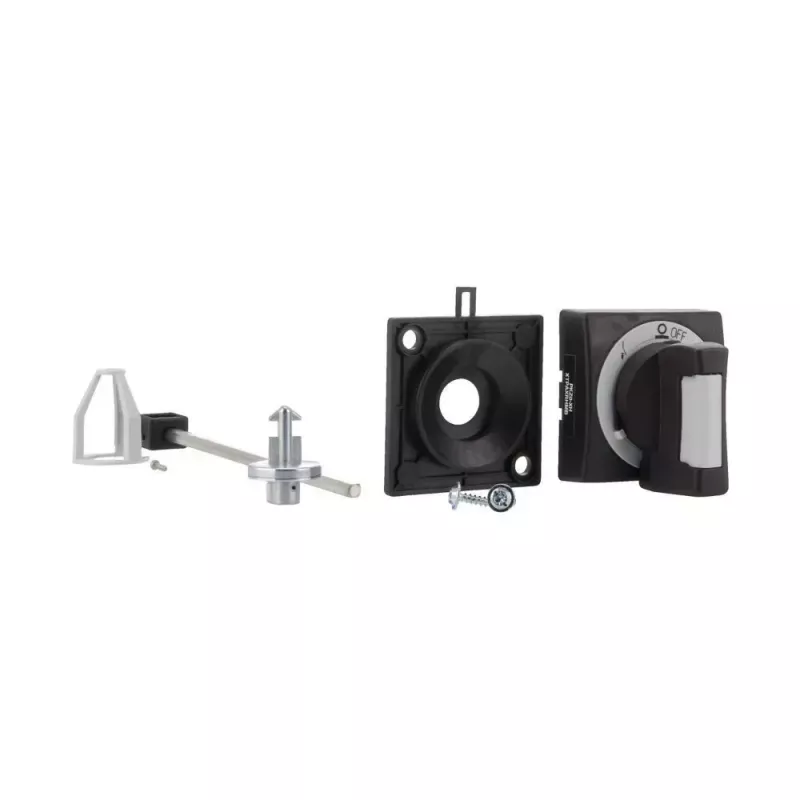 Eaton PKZ0-XH deurkoppelingsgreep, afsluitbaar, 64 x 64 x 54 mm, zwart 106132